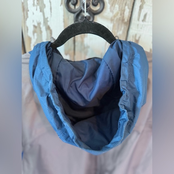 HELLY HANSEN Watertight Technology Jacket Blue/ Gray Size Large Packable - Picture 14 of 15